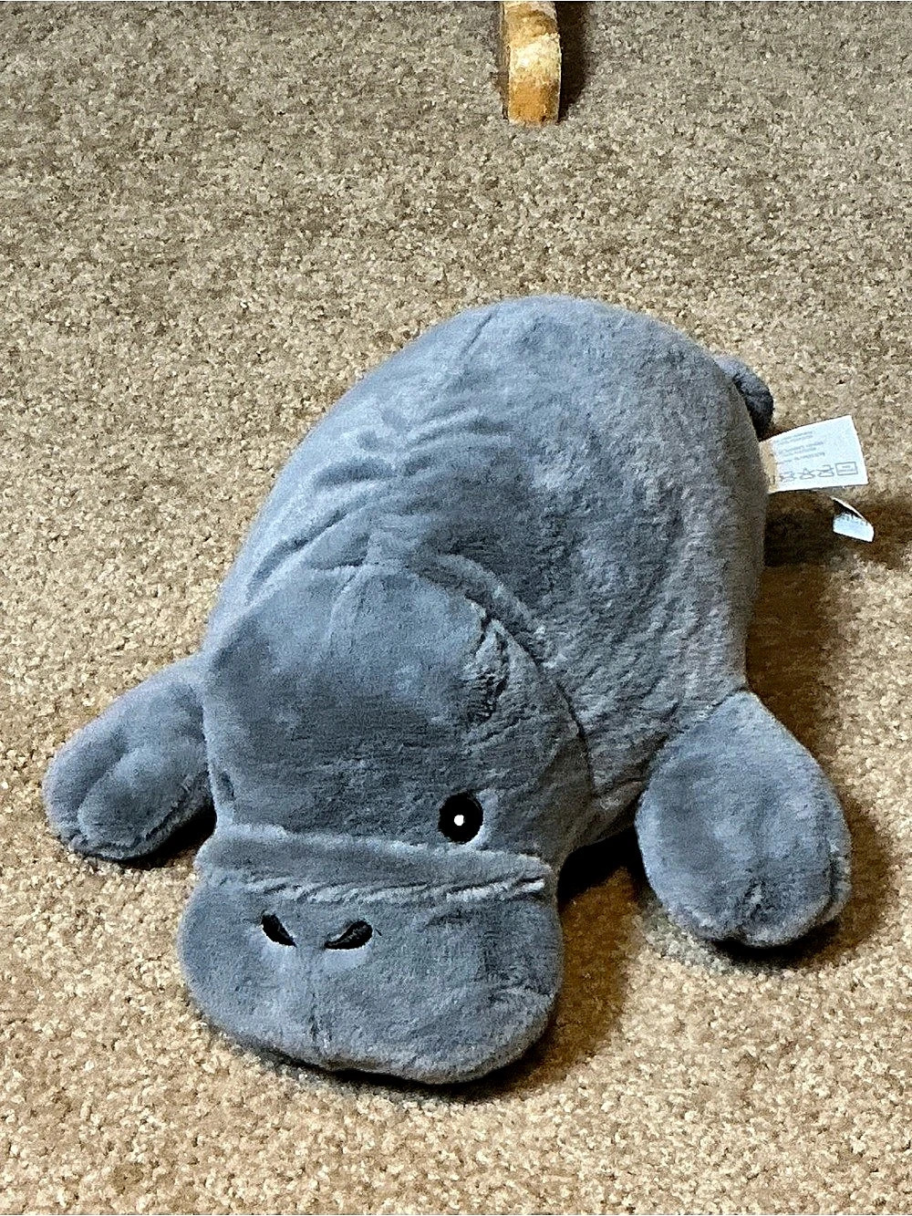 Blue Plush Stuffed Animal